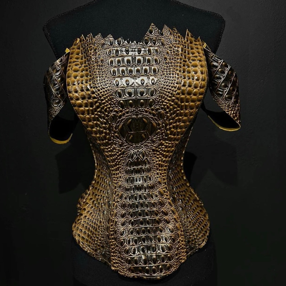 ODYSSEY CROC CORSET - Gabriela Lunna